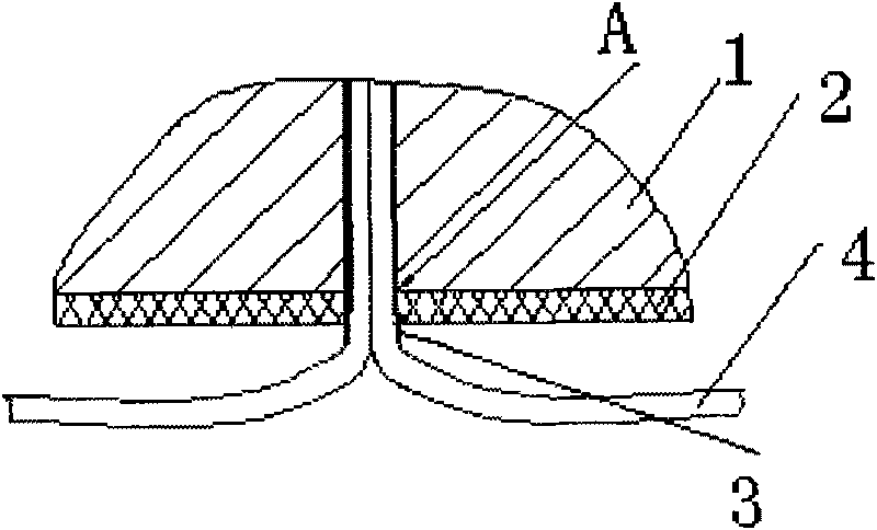 Method for puncturing iron core by motor wire-insertion preventing winding