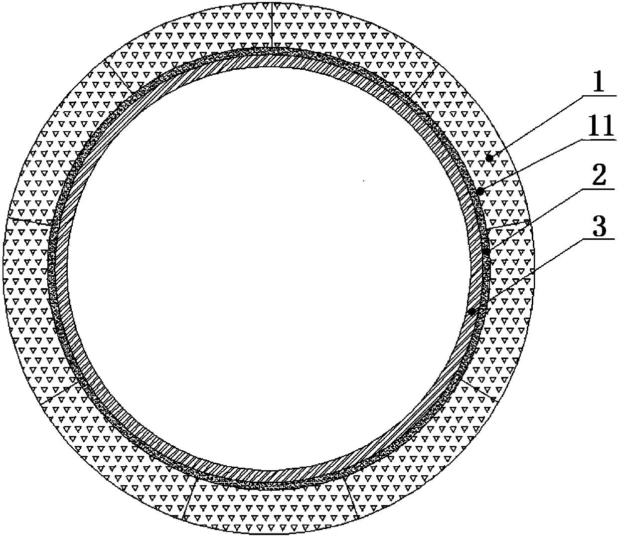 Anti-corrosion anti-seepage layer and manufacturing method thereof