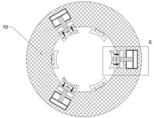 Irregular component clamp with adjustable clamping force