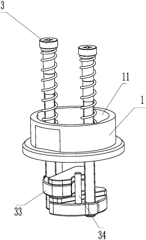 On-table rapid-installation and rapid-disassembly apparatus for faucet