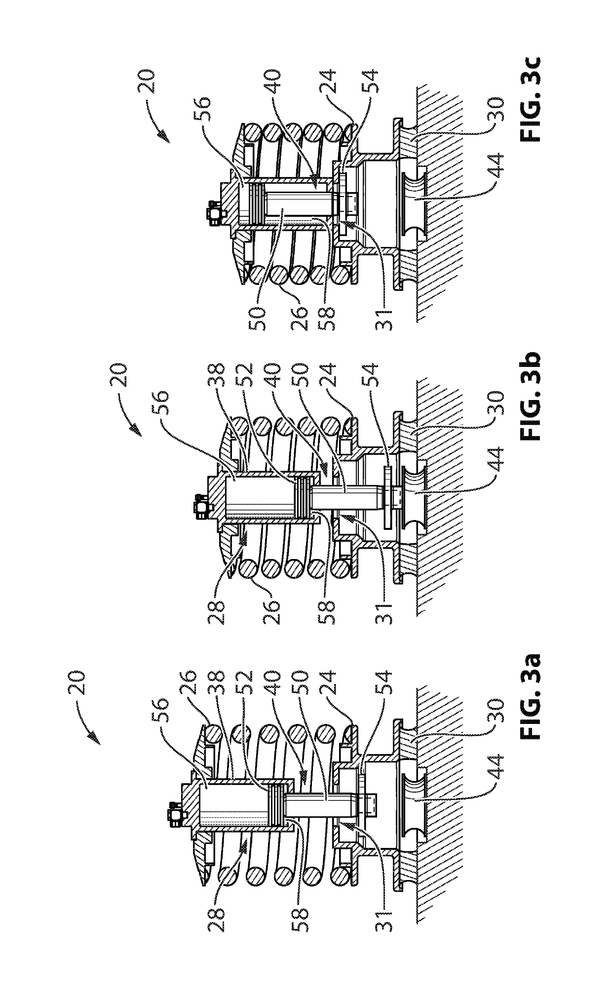 Height adjustable secondary suspension for a rail vehicle