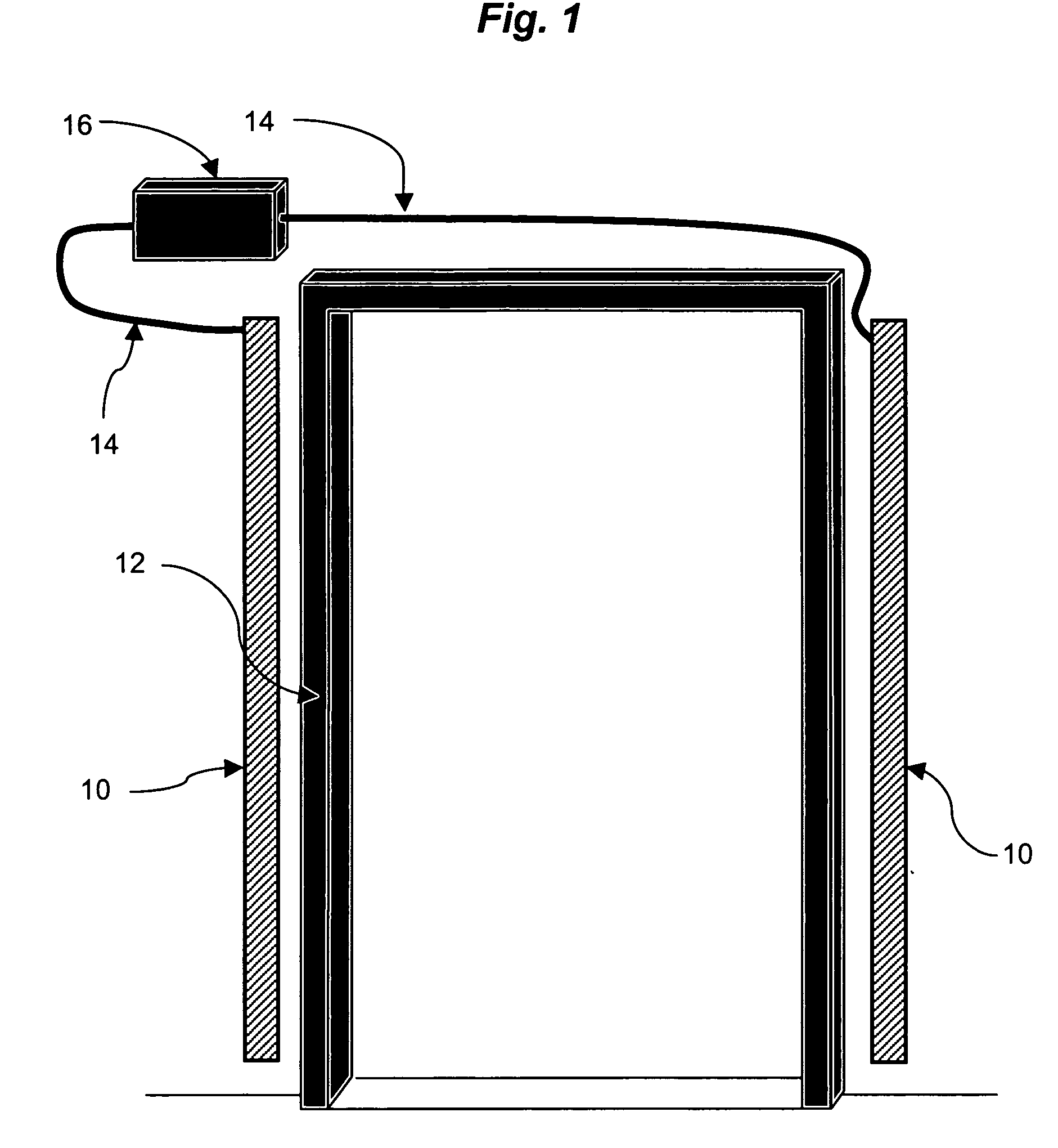 Portal antenna for radio frequency identification