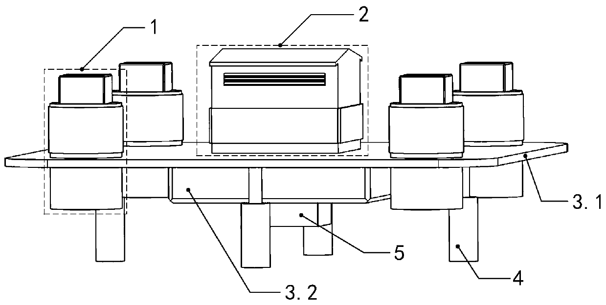 Self-powered water surface full-coverage ultrasonic algae removal device and method