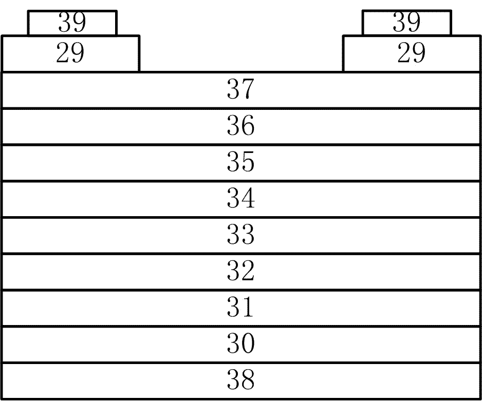 GaInP/GaAs/Ge/Ge four-junction solar cell and preparation method thereof