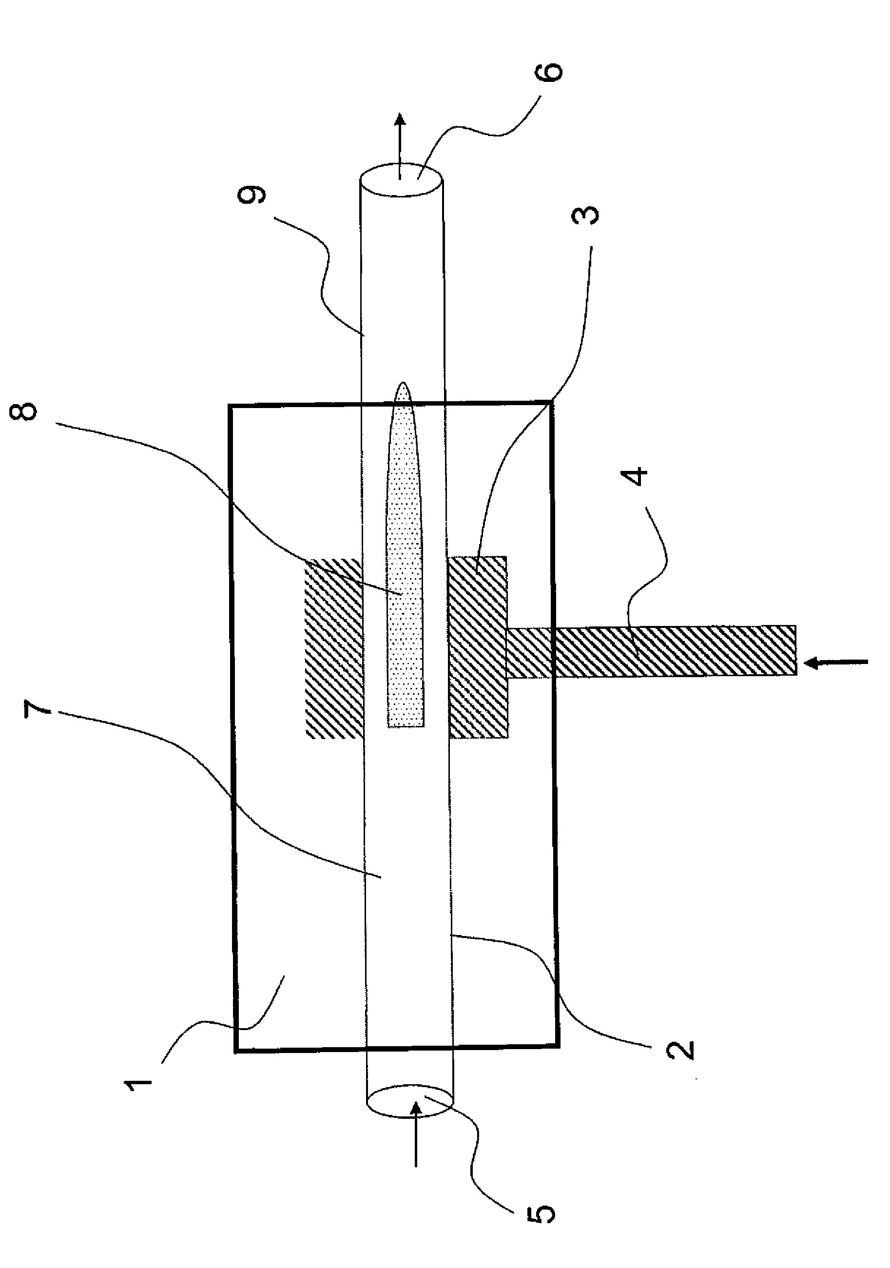 Method for manufacturing a preform for optical fibres by means of a vapour deposition process