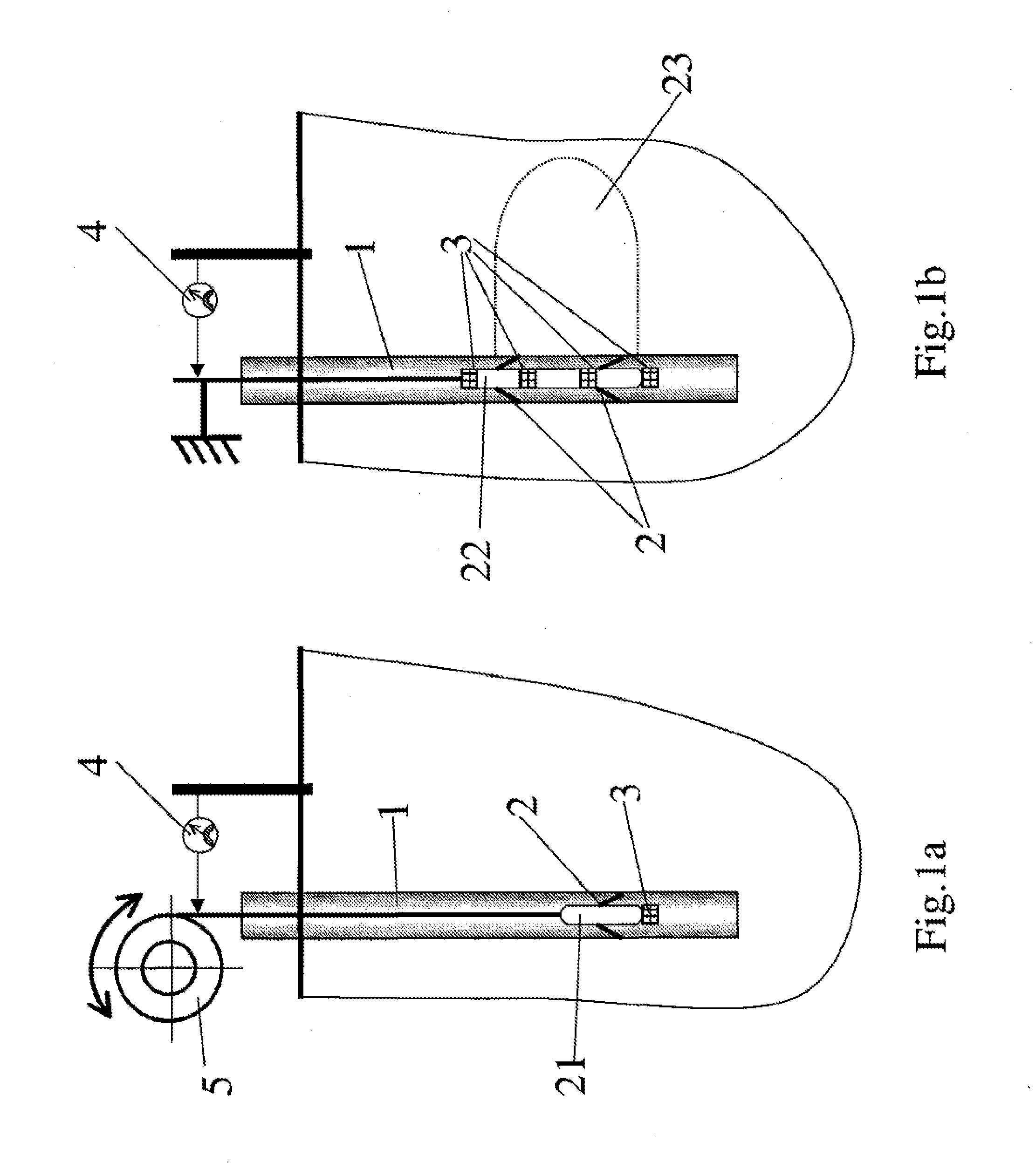 Method and an apparatus for evaluating a geometry of a hydraulic fracture in a rock formation