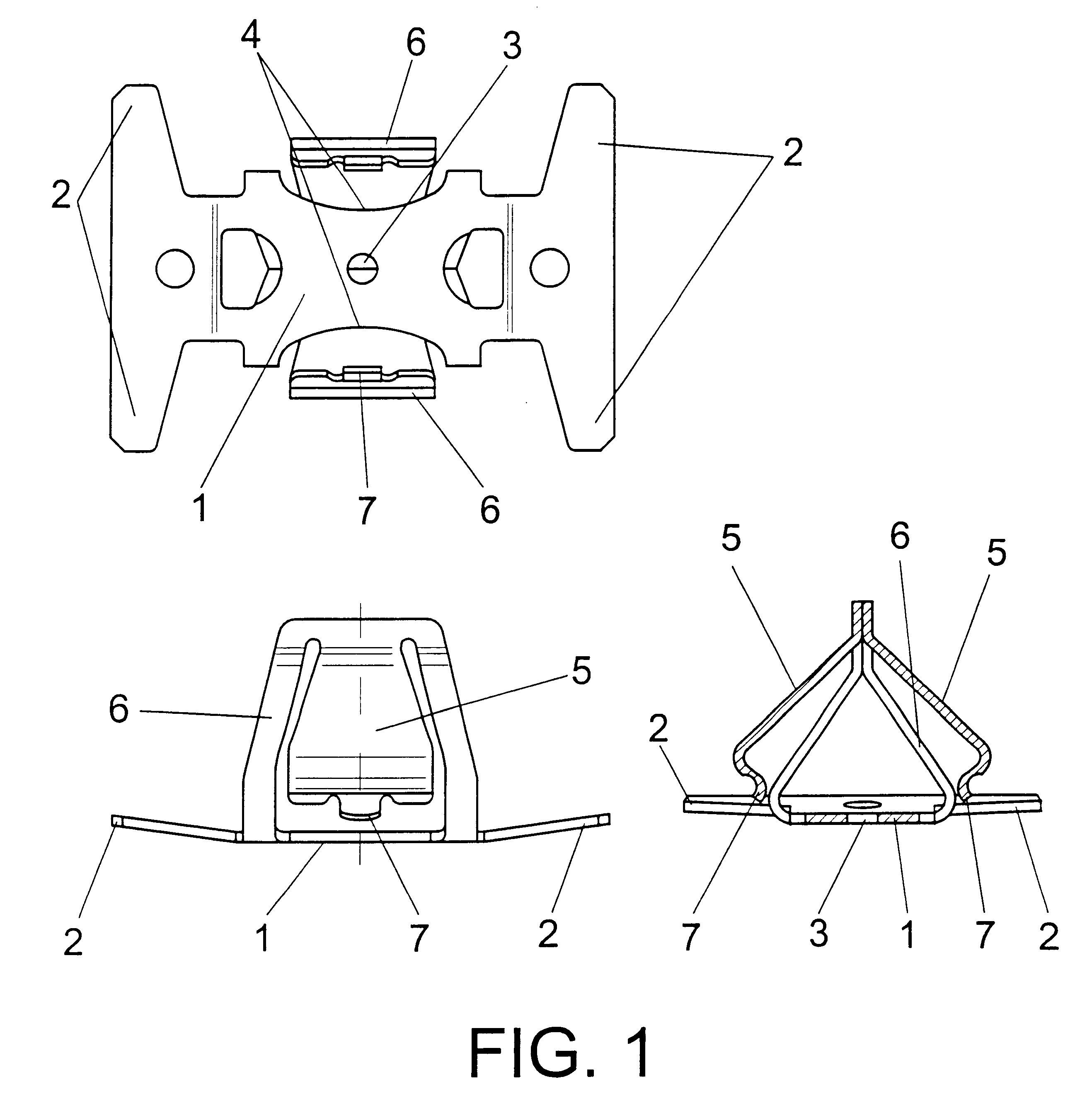 Accessory attachment system for vehicle interiors