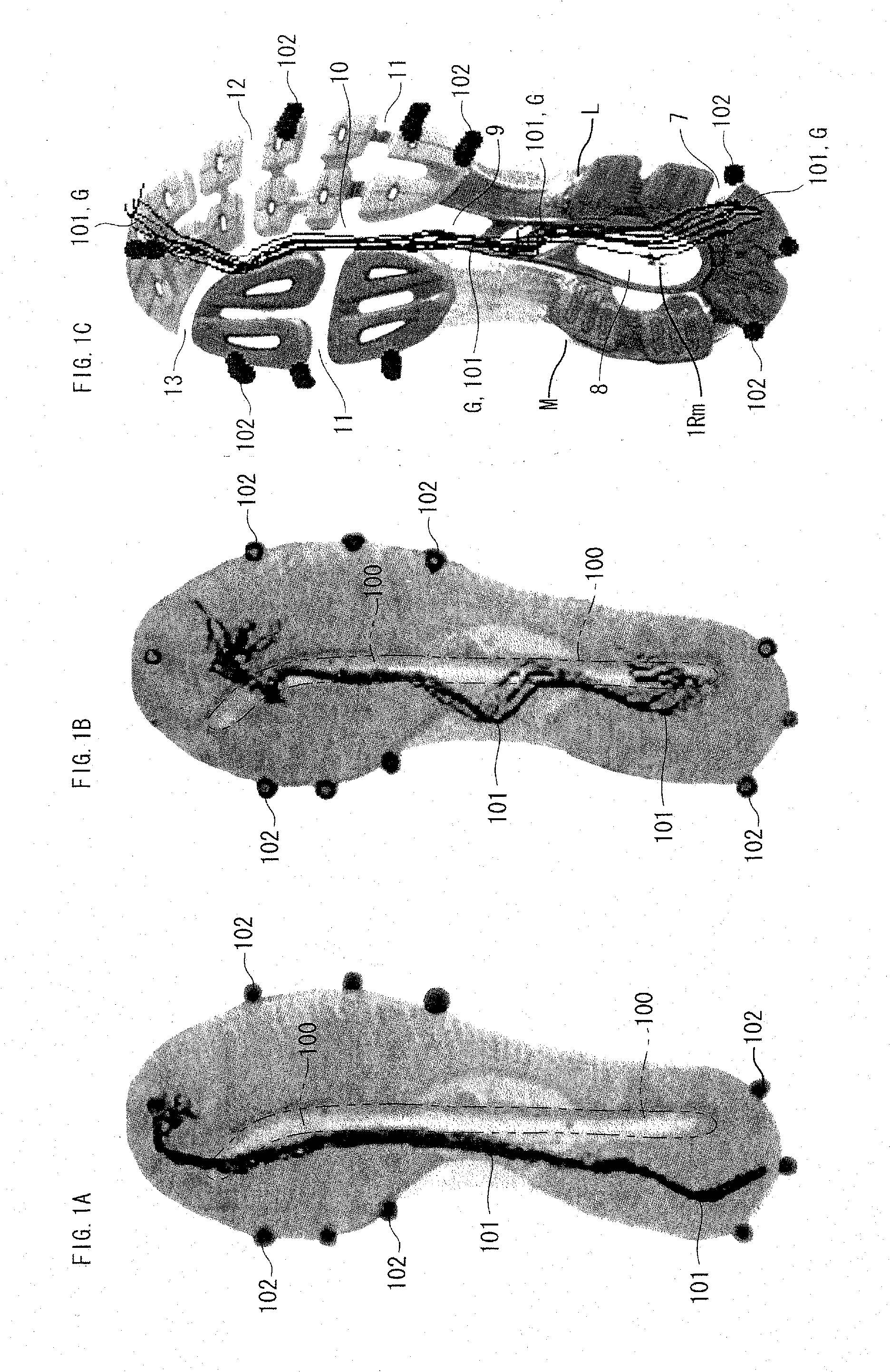 Shoe sole of athletic shoe with high running efficiency