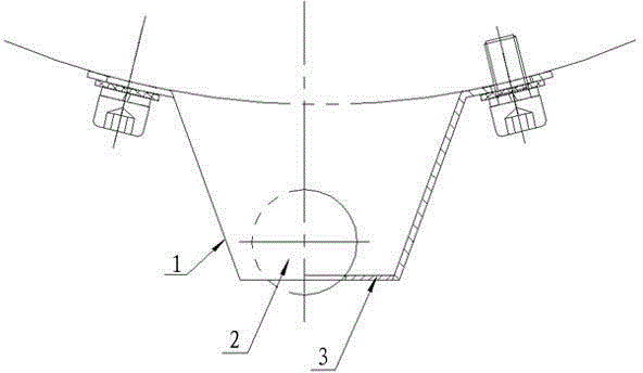 Balance valve for preventing traction motor from leaking oil, bearing cap provided with balance valve and traction motor