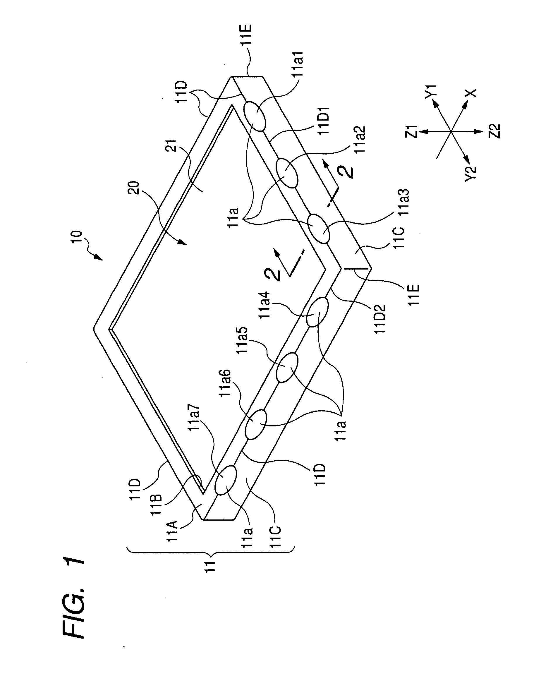 Electronic apparatus having display device