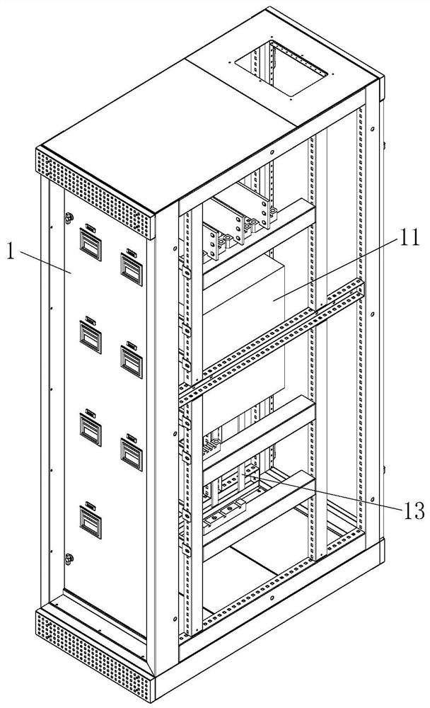 Gas-insulated common-box type ring main unit