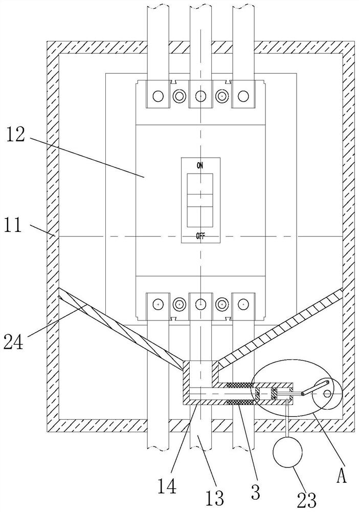 Gas-insulated common-box type ring main unit