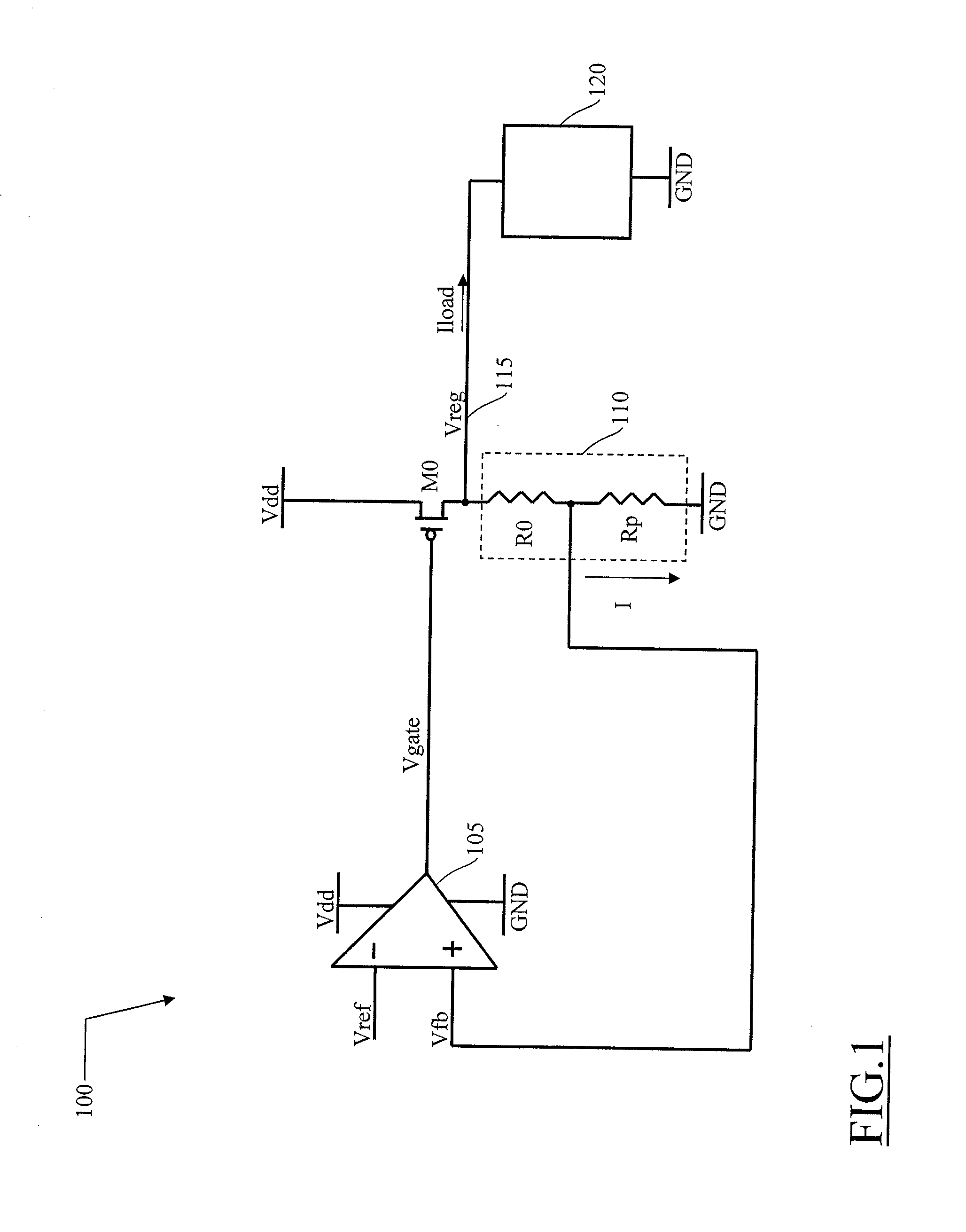 Voltage regulator with leakage current compensation