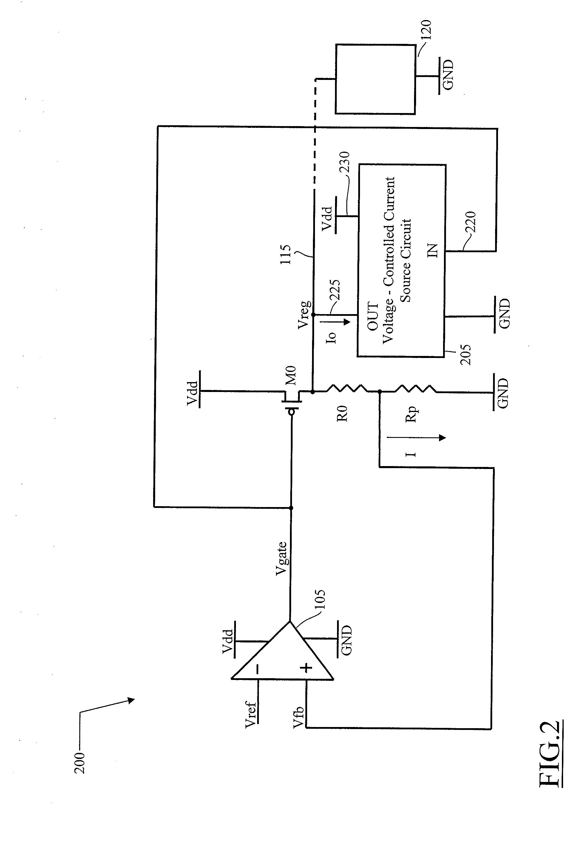 Voltage regulator with leakage current compensation