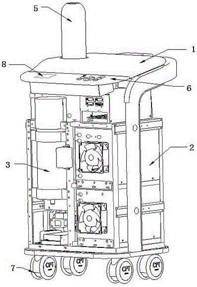 Robot for ultraviolet sterilization