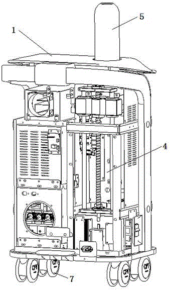 Robot for ultraviolet sterilization