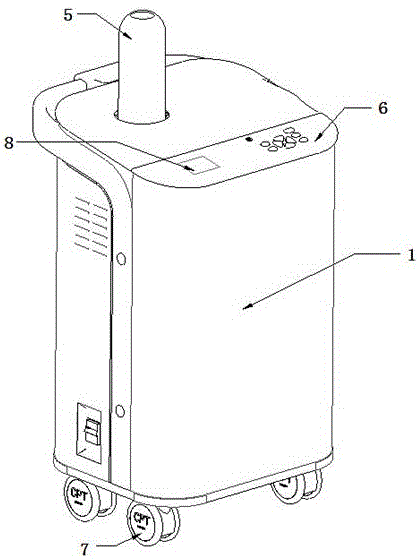 Robot for ultraviolet sterilization