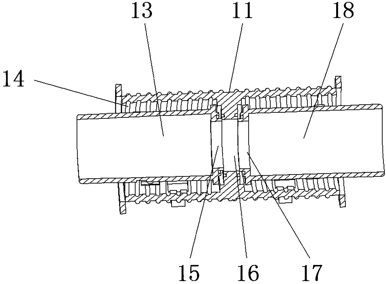 Multifunctional chemical pipeline safety hood