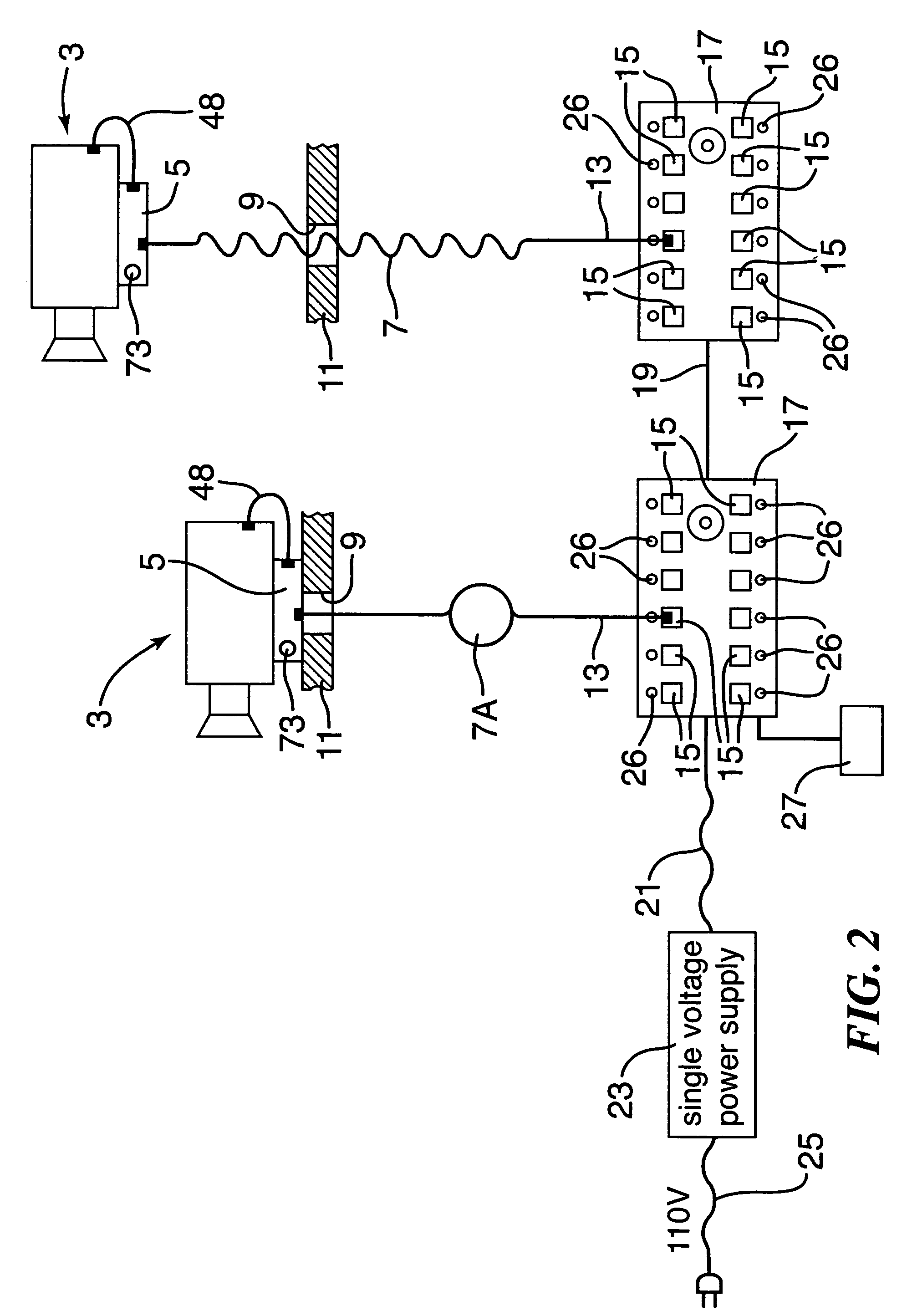 Electronic device display system and method