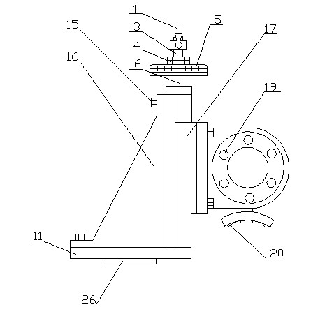 Constant-pressure ultrasonic auxiliary excircle grinding device of adhesive grinding materials