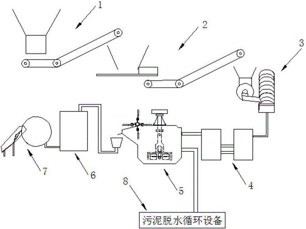 Unit used for machining fluorite mineral aggregate and application thereof