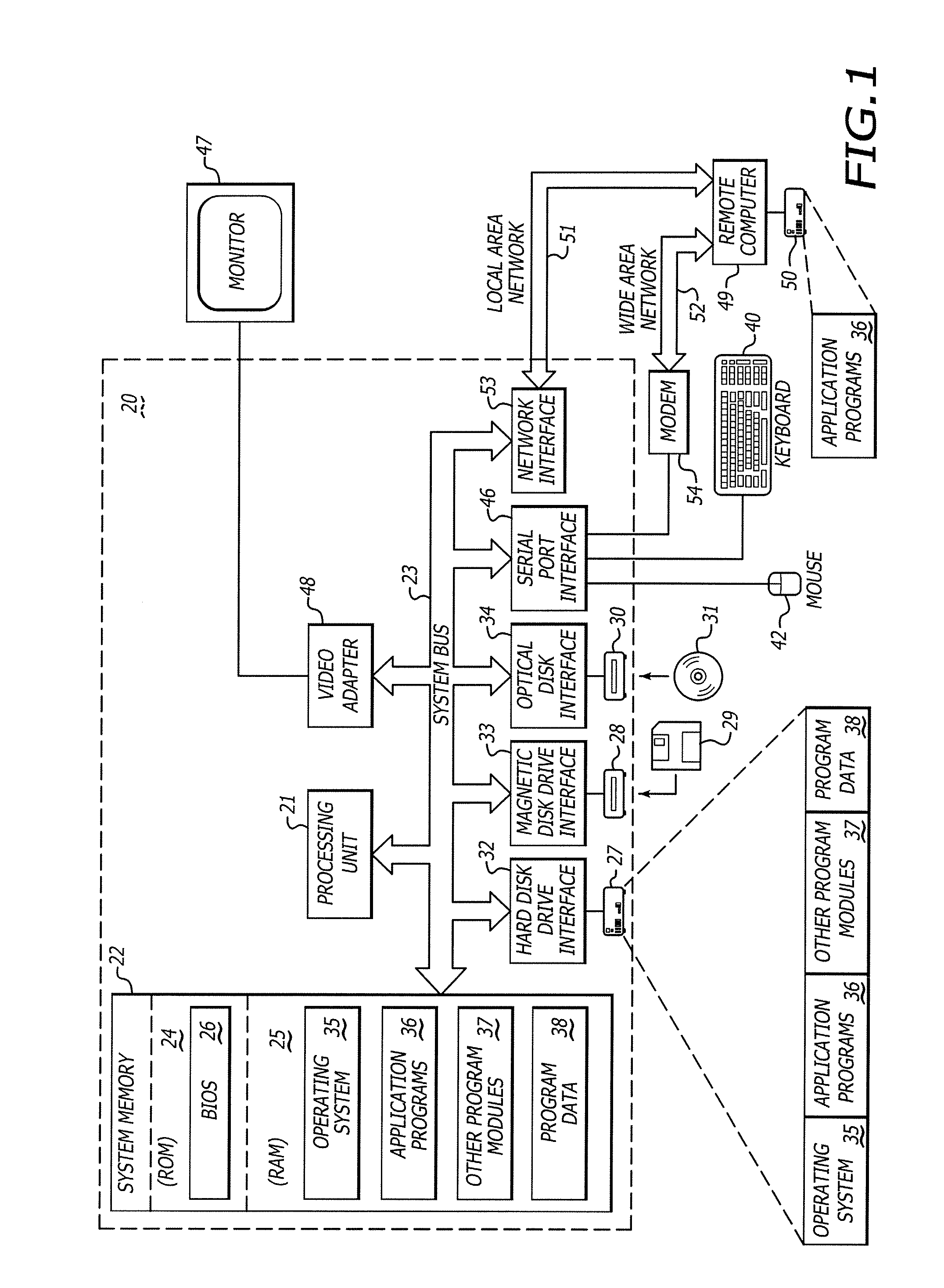 Method and system for correcting payee names and adjusting an account balance for a financial statement