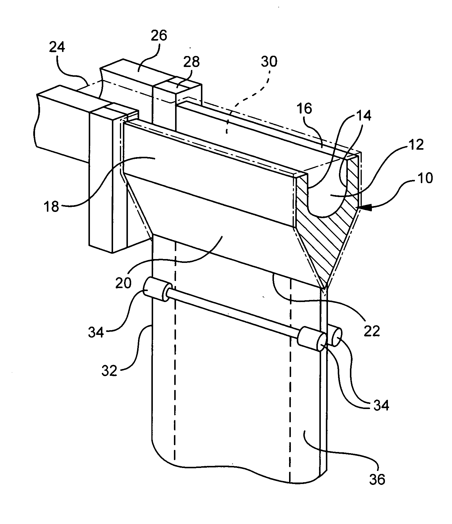 Method of minimizing distortion in a sheet of glass