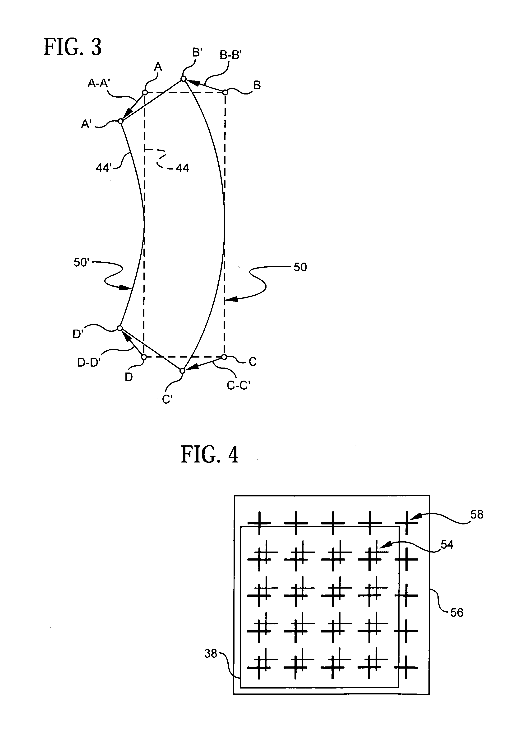 Method of minimizing distortion in a sheet of glass