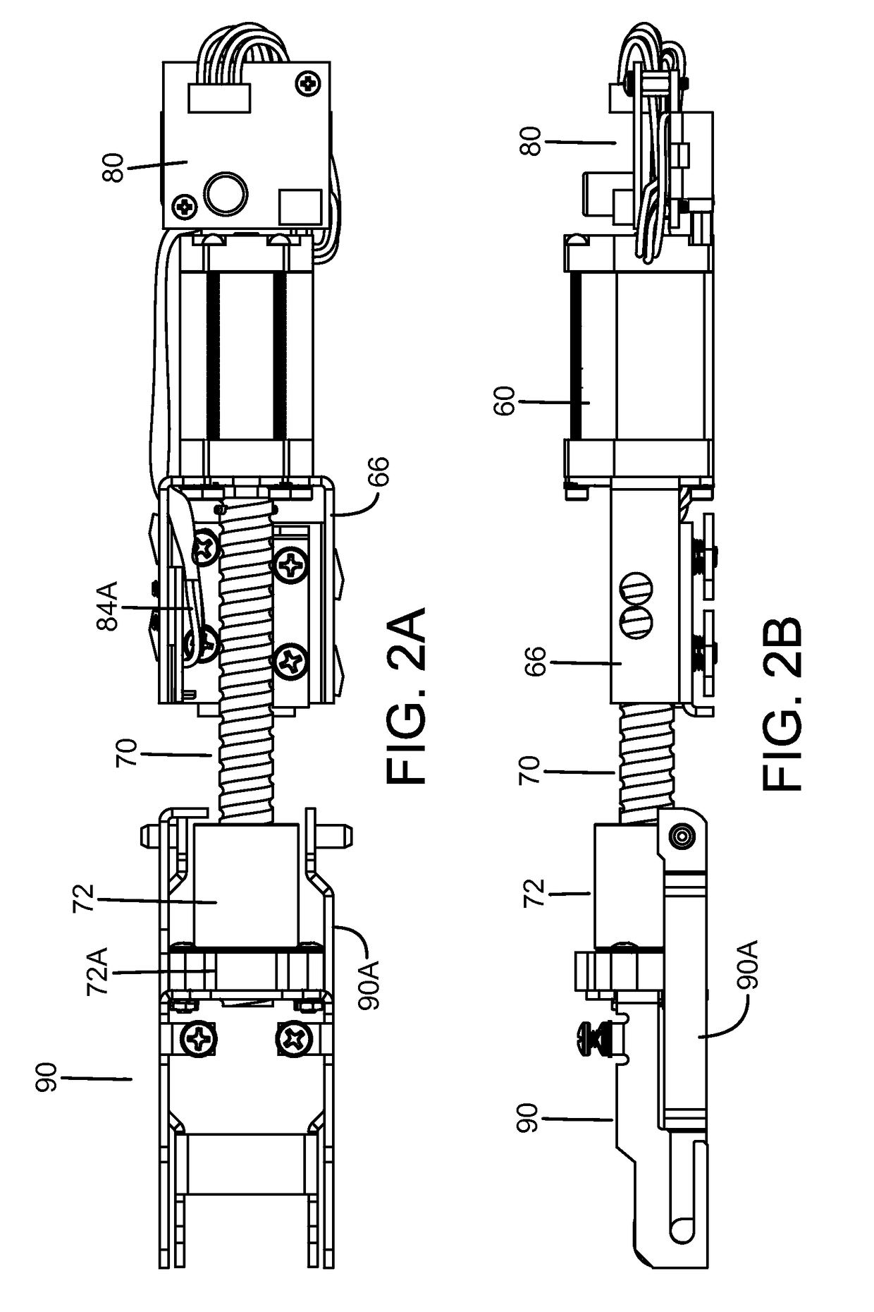 Actuator with ball screw drive