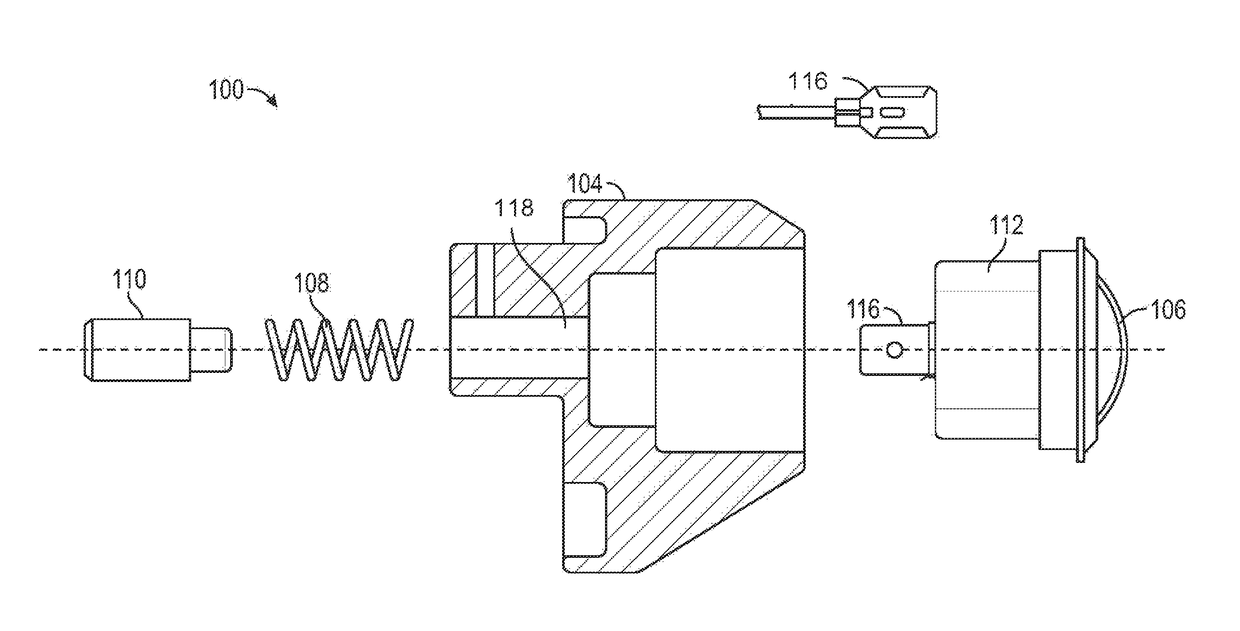 Interchangeable electrical assembly with tactile switch and illumination device