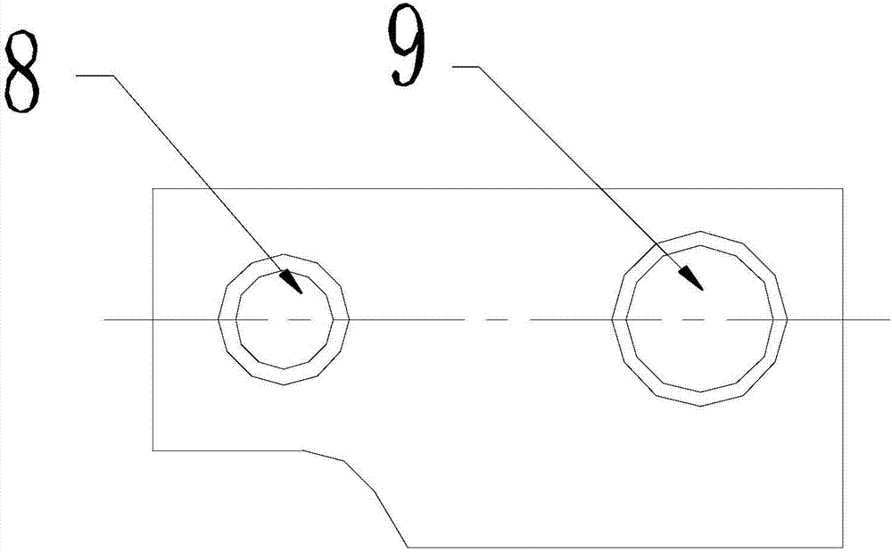 Cobalt-base alloy build-up welding process used for small holes of claws and connection rods