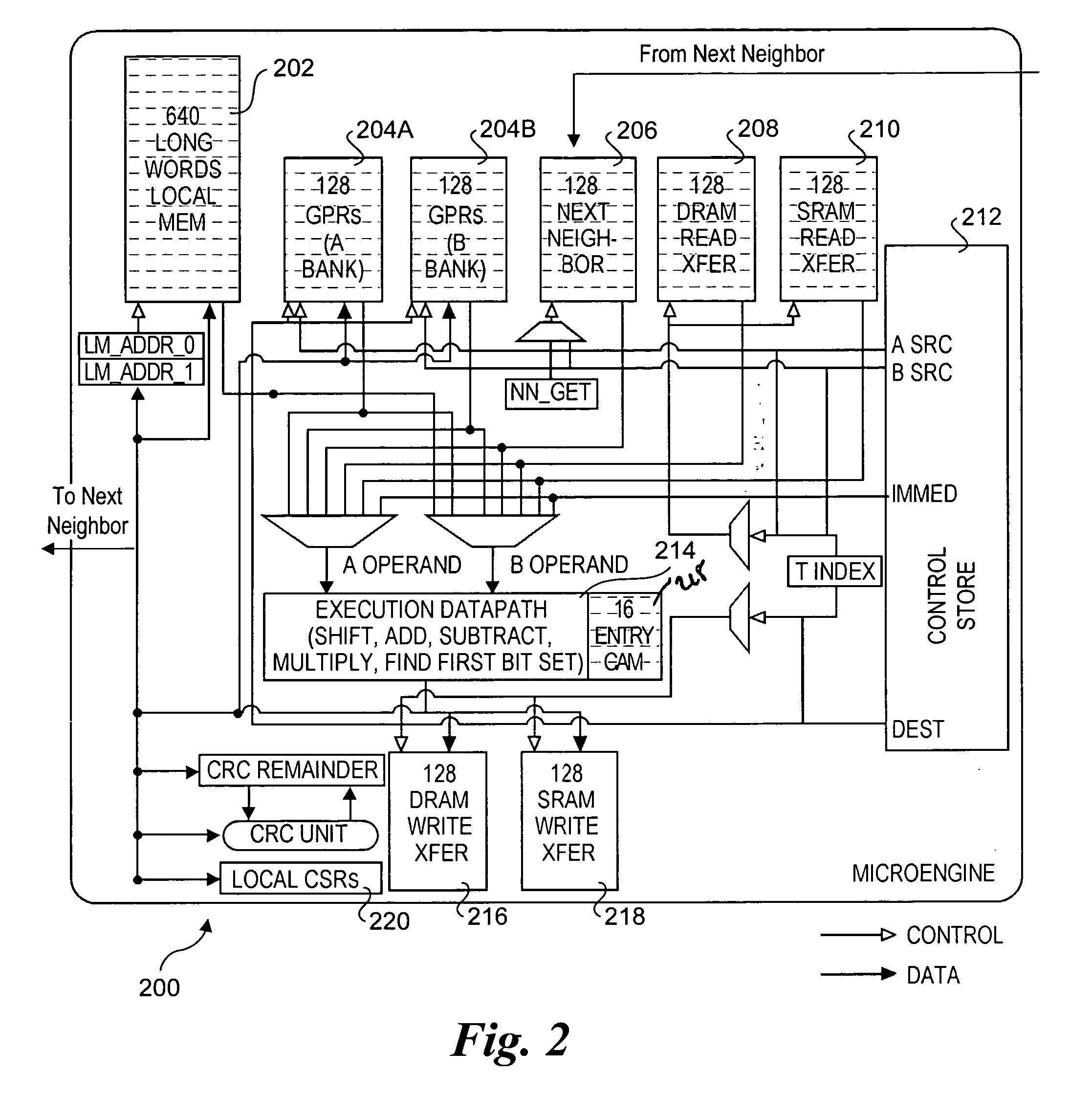 Increasing cache hits in network processors using flow-based packet assignment to compute engines