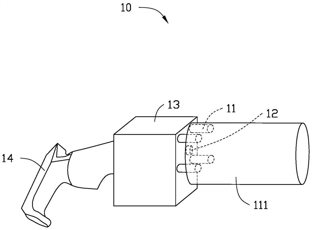 Composite insulator defect detection equipment and method, and unmanned aerial vehicle