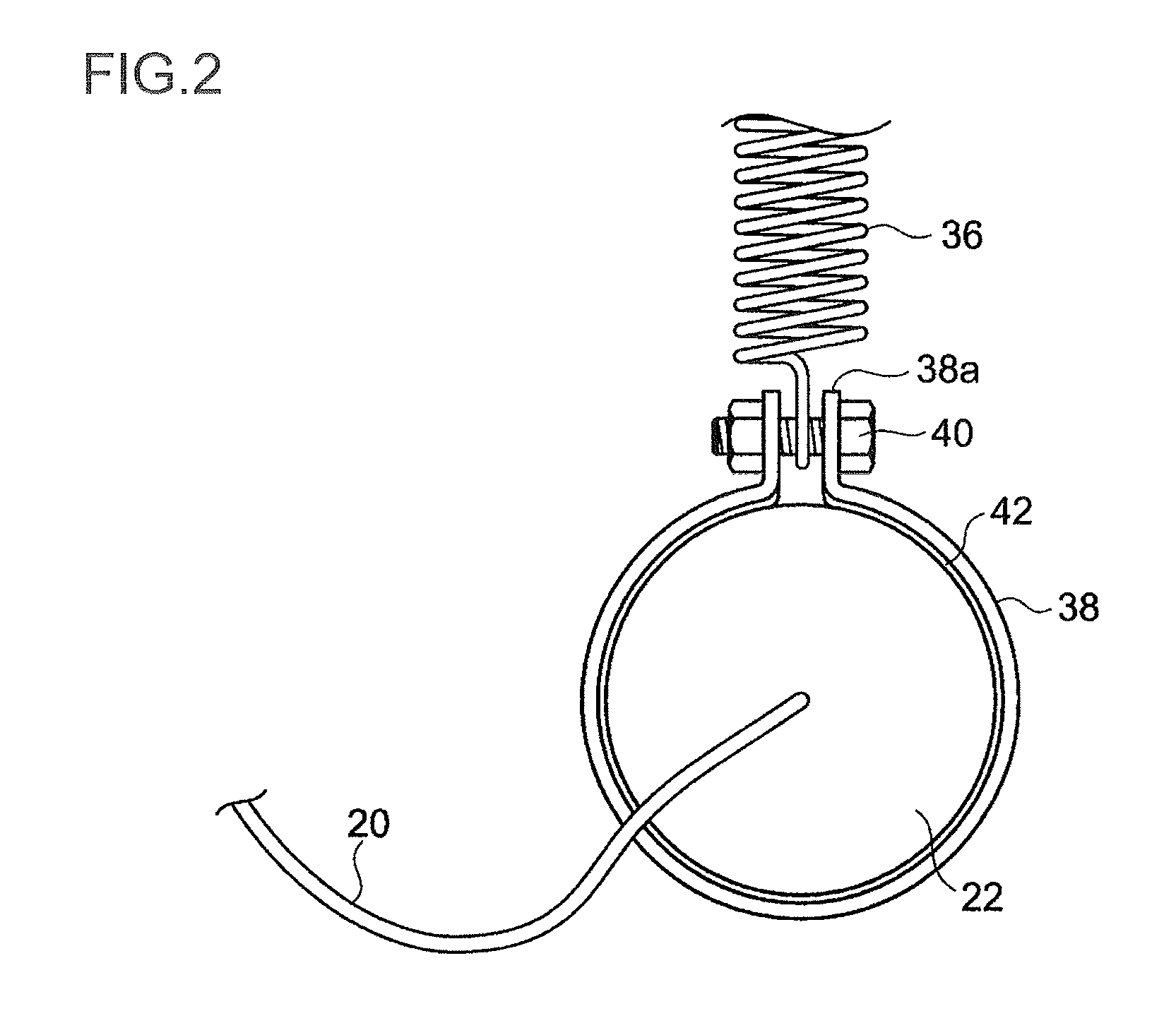 Installation device for instrumentation device of stationary engine