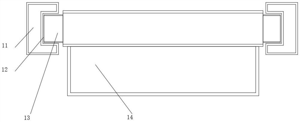 Dust-free cutting device for fabric production