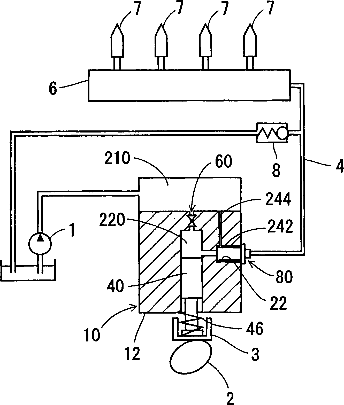 Fuel pump having plunger and fuel supply system using the same
