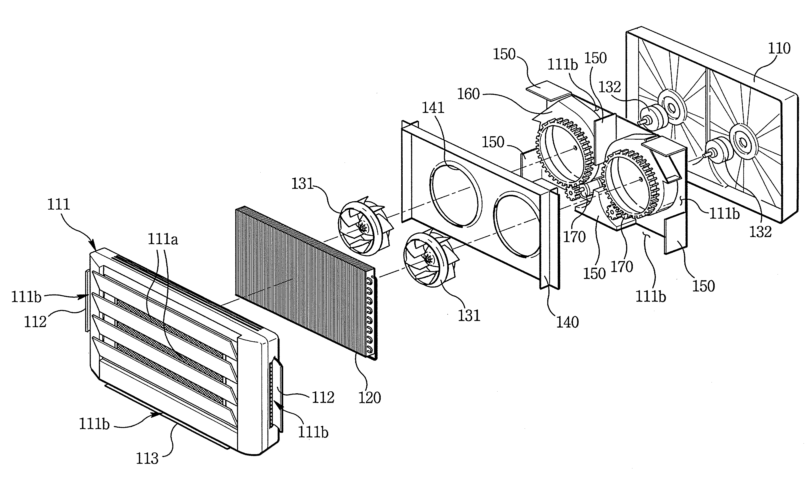 Apparatus for redirecting wind and air conditioner having the same