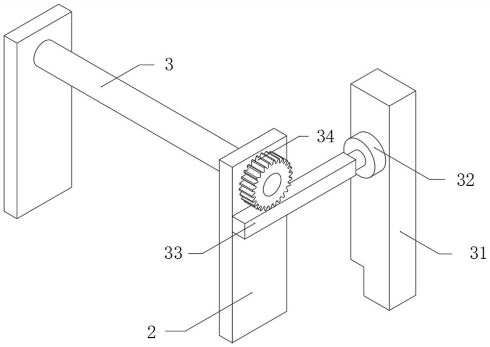 Material guiding mechanism for intelligent robot machining and using method of material guiding mechanism