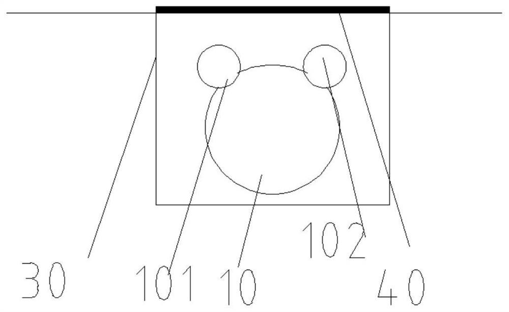 Ventilation duct and compost ventilation device