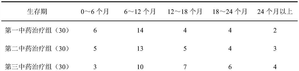 Traditional Chinese medicine composition for treating lung cancer