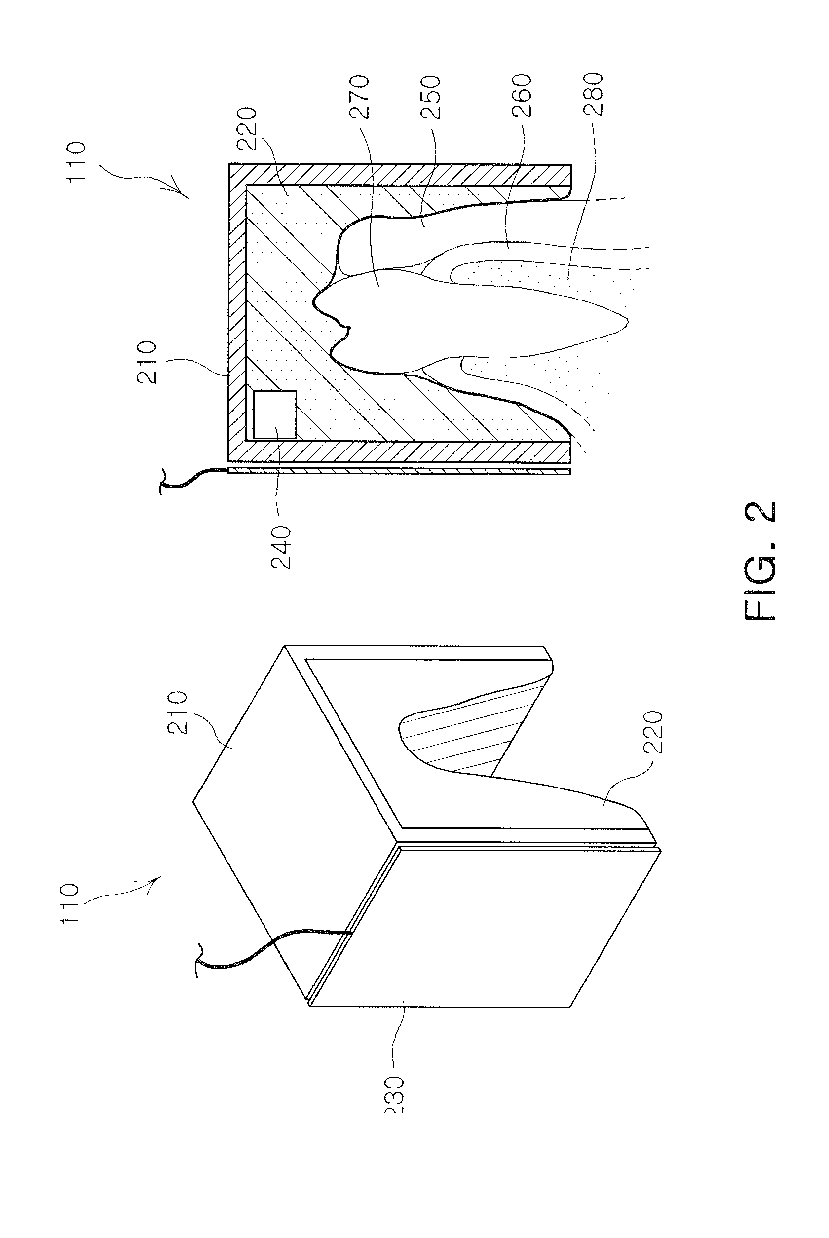 Method and support device for measuring jawbone mineral density