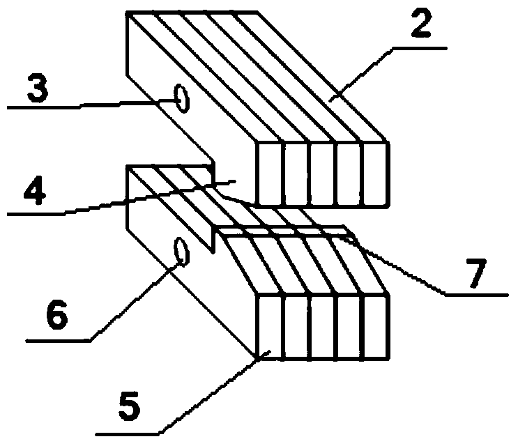 Back-bolt type connector for curtain walls