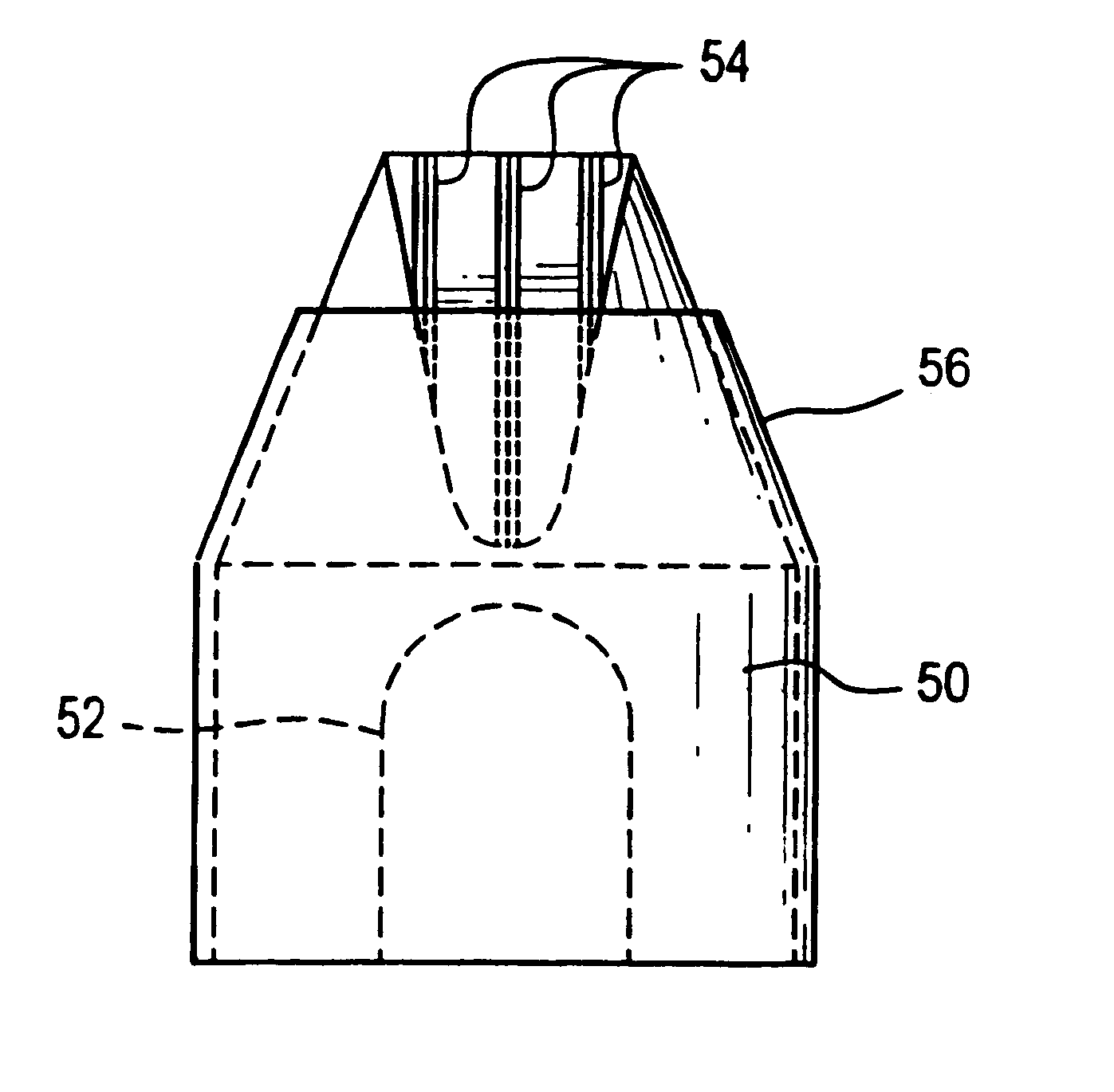 Adhesive applicator tips with improved flow properties