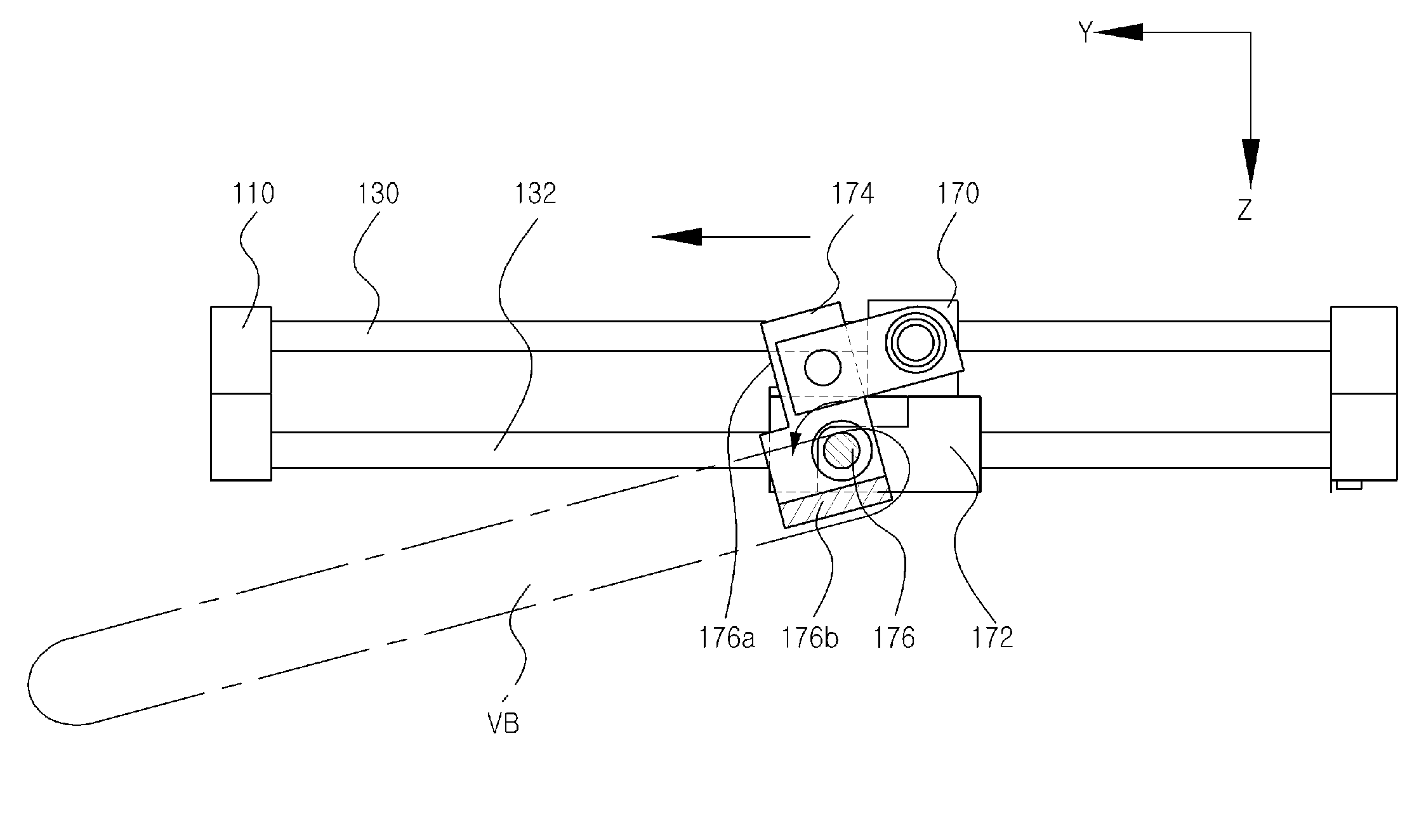 Electromotive sunvisor assembly of a vehicle and the method thereof