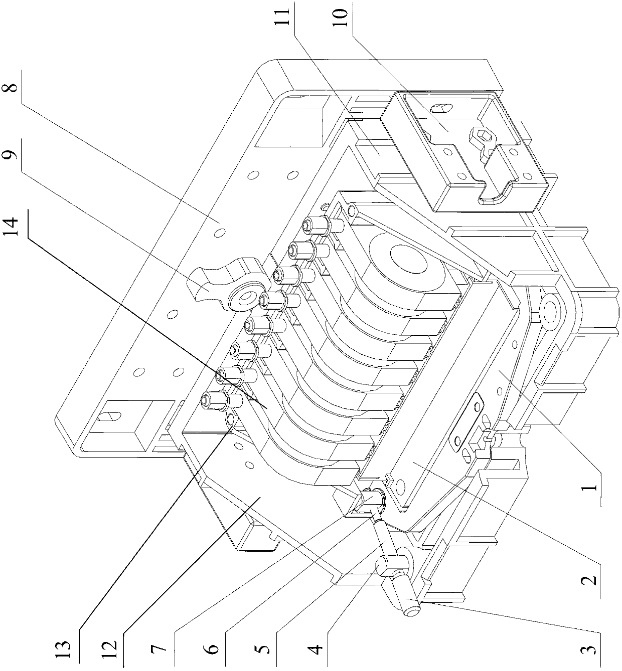 Spray head frame of printer