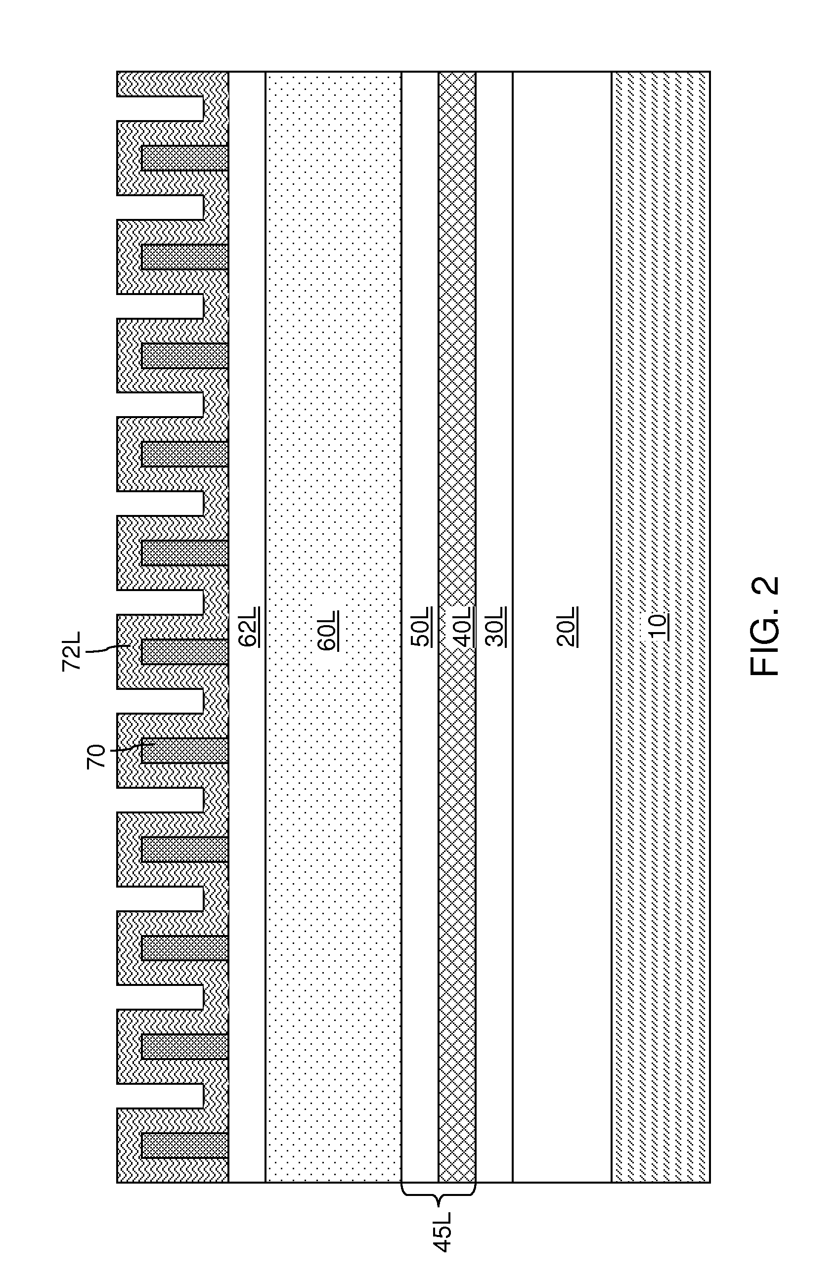 Image transfer process employing a hard mask layer