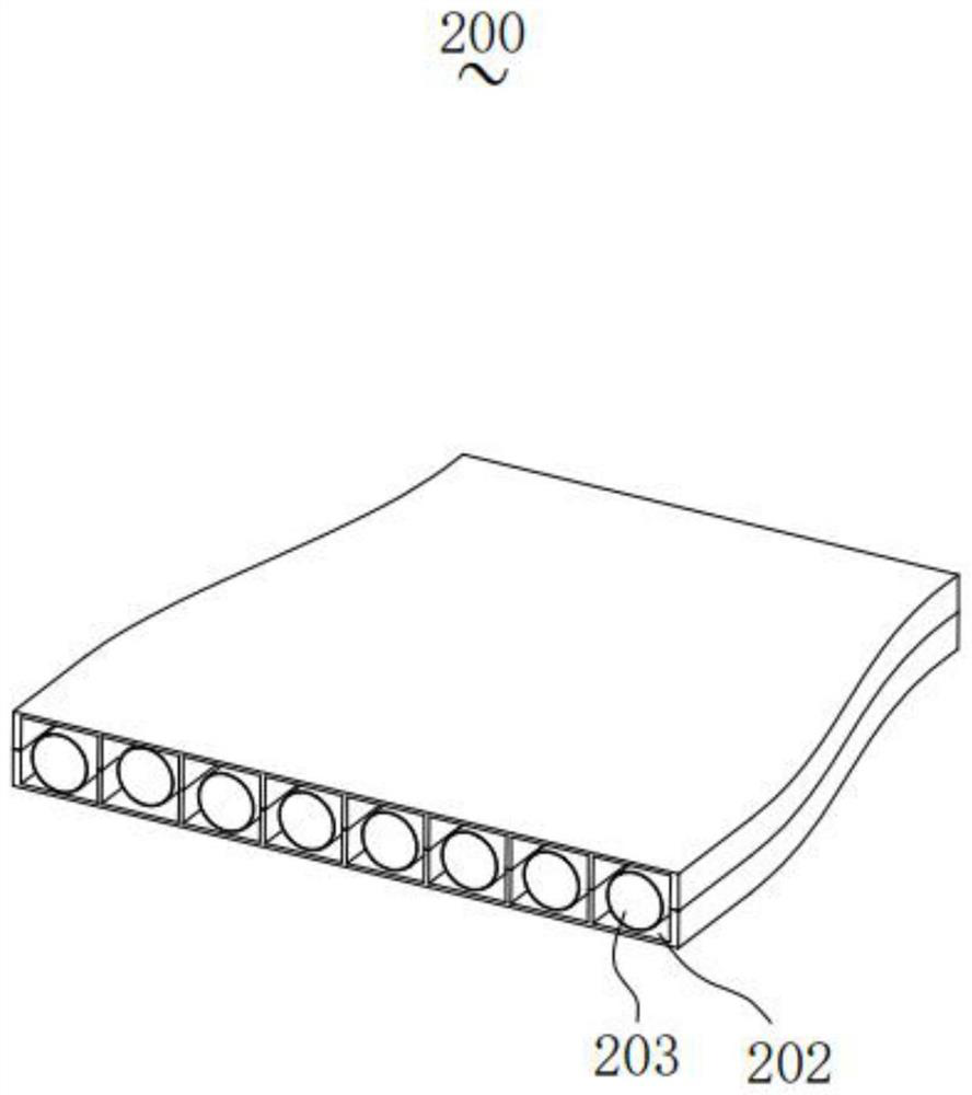 Auxiliary jig for optical fiber distribution box and optical fiber distribution box