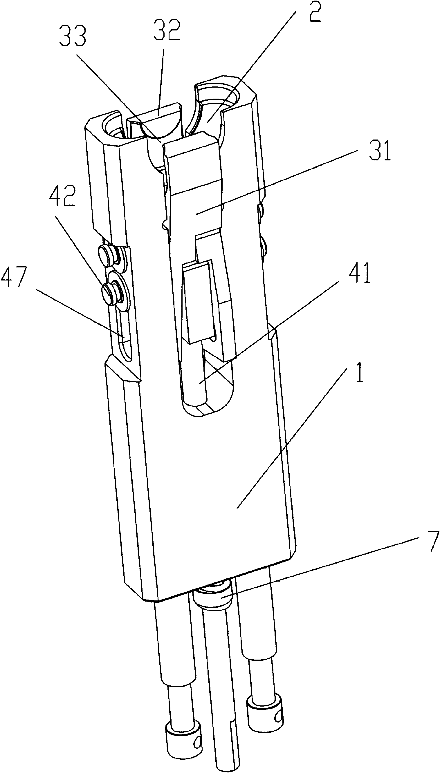 U-type pipe locking device