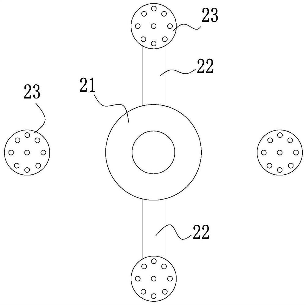 A mobile underwater algicide intelligent spraying device