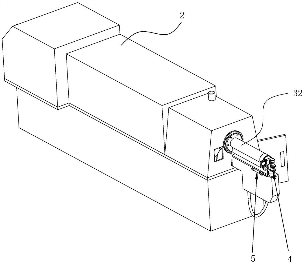 A kind of nylon tube automatic heating forming equipment and forming process